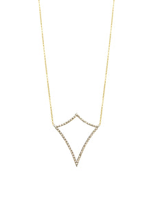  Pave Diamond Shield | Kacey K Jewelry.