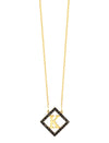 Diamond Shape Block Letter Initial | Kacey K Jewelry.