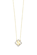 Load image into Gallery viewer, Diamond Shape Block Letter Initial | Kacey K Jewelry.