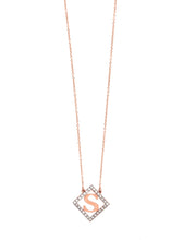 Load image into Gallery viewer, Diamond Shape Block Letter Initial | Kacey K Jewelry.