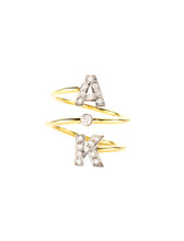 Load image into Gallery viewer, 2 Initial Ring | Kacey K Jewelry.