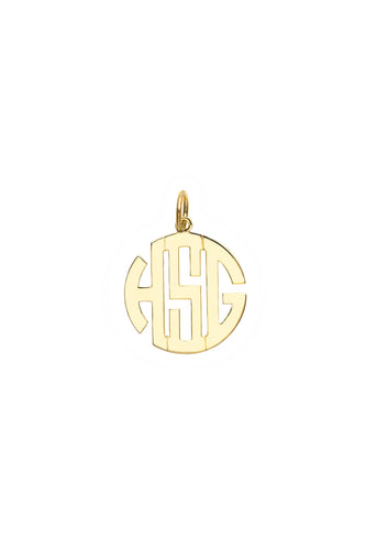 Block Letter Monogram Charm | Kacey K Jewelry.