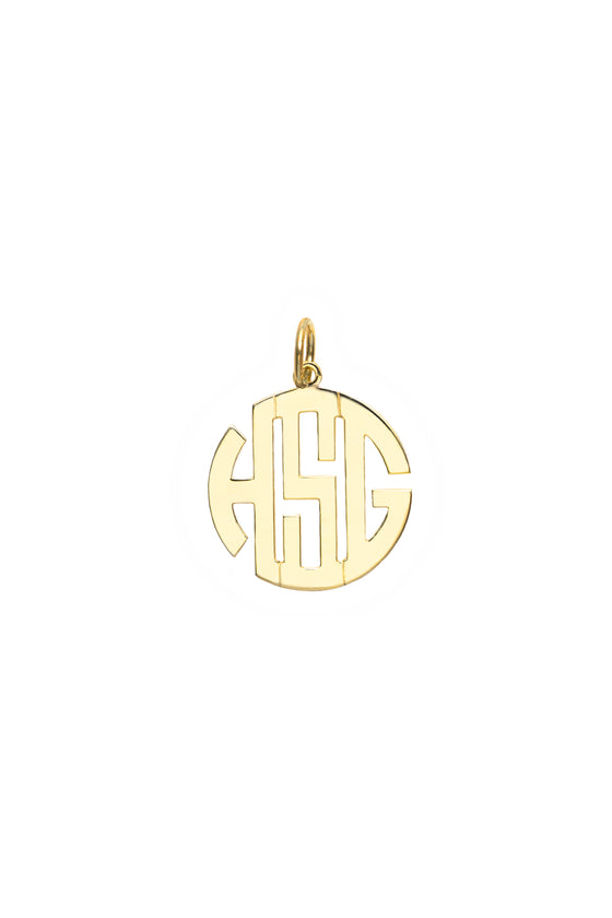 Block Letter Monogram Charm | Kacey K Jewelry.