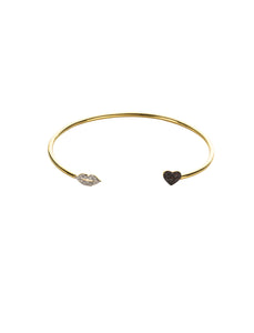 Heart & Lips Cuff | Kacey K Jewelry.