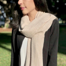 Load image into Gallery viewer, Blush Handloom Cashmere Scarf | Kacey K Jewelry.