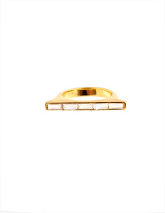 Rectangle Bezel Ring | Kacey K Jewelry.