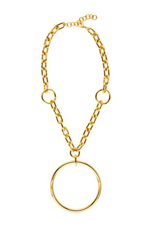  3 Ring Chain Necklace | Kacey K Jewelry.