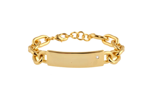 Chain Link ID Bracelet | Kacey K Jewelry.