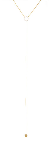 Circle Lariat | Kacey K Jewelry.