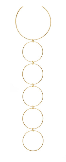  5 Circle Charm Choker | Kacey K Jewelry.