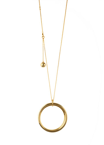 Large Circle Necklace | Kacey K Jewelry.