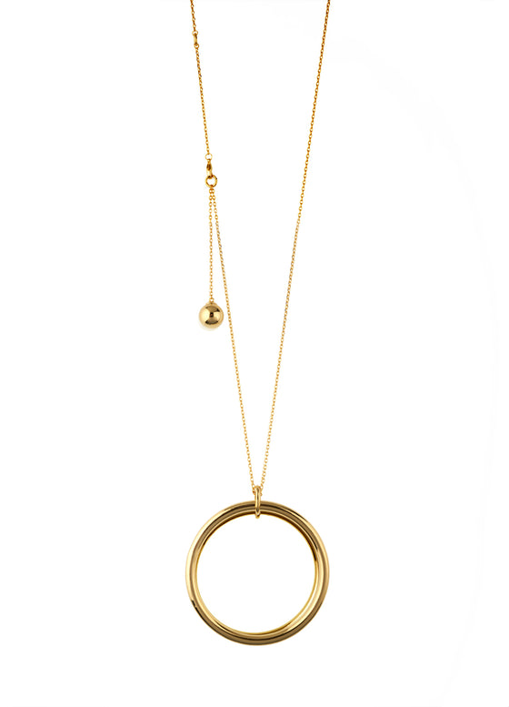Large Circle Necklace | Kacey K Jewelry.