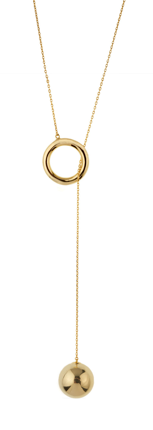Large Ball Lariat | Kacey K Jewelry.
