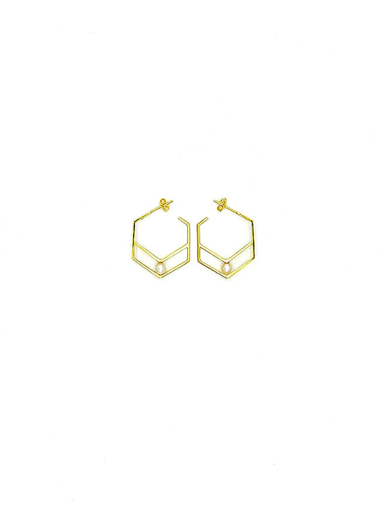 Hex Earrings | Kacey K Jewelry.