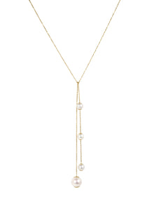  Four Pearl Lariat | Kacey K Jewelry.