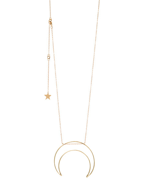 Crescent Double Pendant | Kacey K Jewelry.
