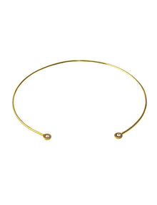  Bezel Set Choker | Kacey K Jewelry.