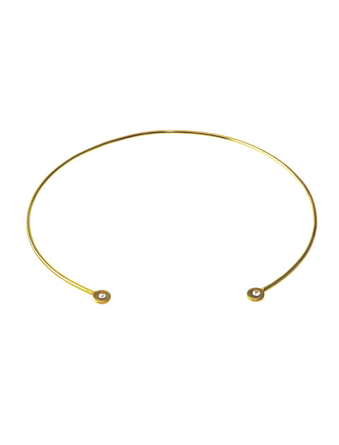 Bezel Set Choker | Kacey K Jewelry.