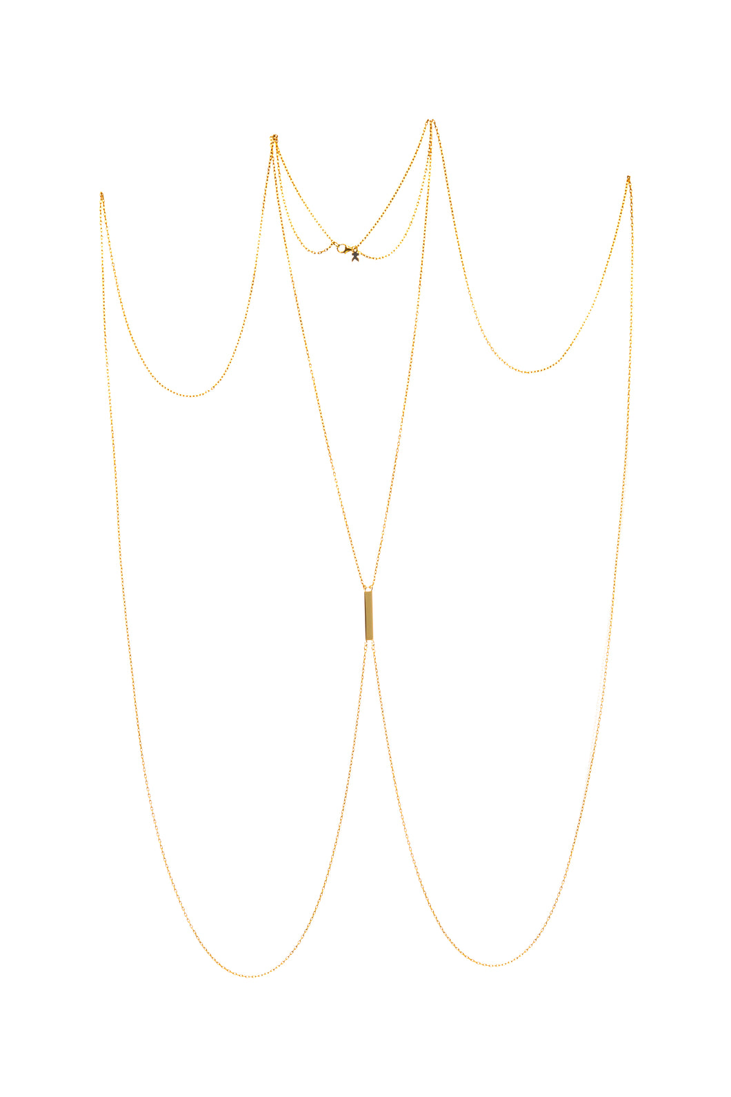 Center Bar Body Chain | Kacey K Jewelry.
