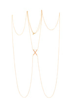 Load image into Gallery viewer, Center X Body Chain | Kacey K Jewelry.
