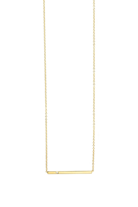 Horizontal Bar Single | Kacey K Jewelry.