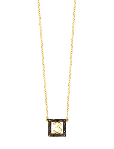 Mini Square Number | Kacey K Jewelry.