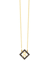Load image into Gallery viewer, Mini Diamond Shape Block Letter Initial | Kacey K Jewelry.