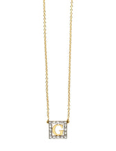 Load image into Gallery viewer, Mini Square Shape Block Letter Initial | Kacey K Jewelry.