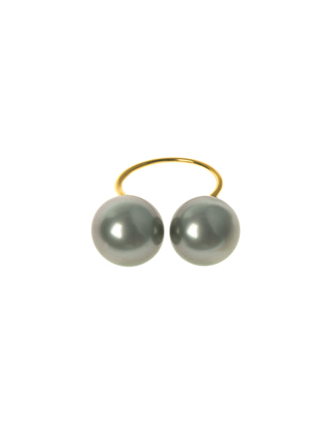 Double Pearl Ring | Kacey K Jewelry.
