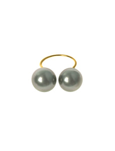 Double Pearl Ring | Kacey K Jewelry.