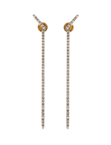 Bar with Diamond Front and Back | Kacey K Jewelry.